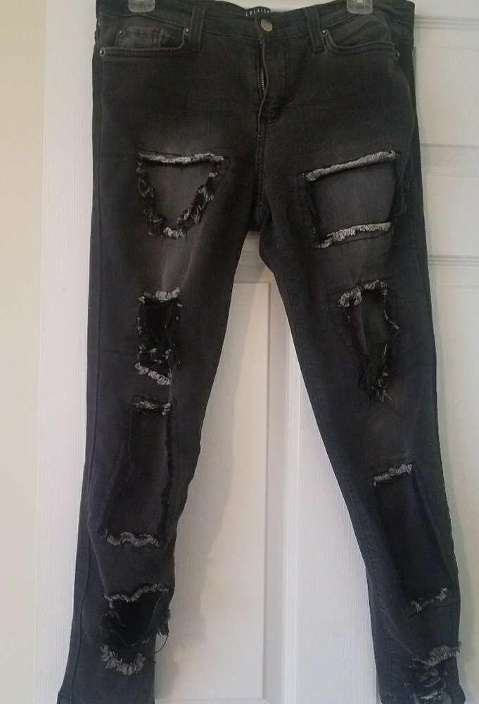 Black/Grey jeans